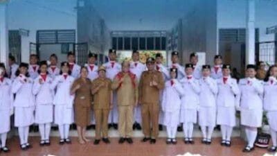 Hari Pertama Sekolah TA 2025-2026, Bupati Karo Pembina Upacara SMA Negeri 1 Kabanjahe