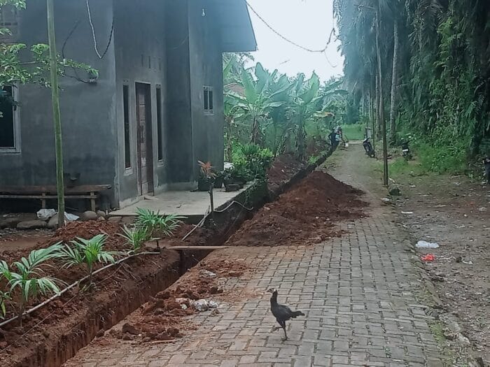 Pembangunan Drainase di Dusun Satu Desa Selamat Sudah Terealisasi 