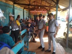 Ops Patuh Toba 2025, Edukasi Keselamatan Lalu Lintas di Loket PT KUPJ Medan