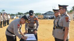 Kapolres Labusel Pimpin Sertijab Sejumlah Pejabat Strategis
