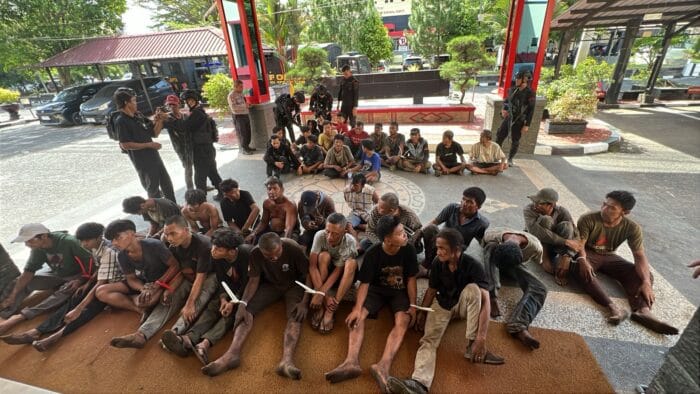 Polda Sumut Tangkap 26 Tersangka Penjarahan Aset PT ABR, Kerugian Capai Rp1,5 Miliar