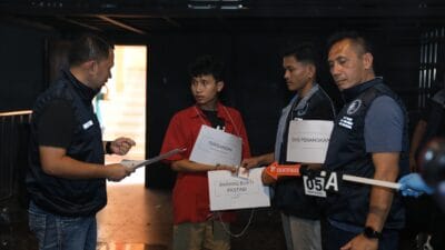 Ditresnarkoba Polda Sumut Gelar Prarekonstruksi Kasus Narkoba di Mahkota Hall & KTV Tersya