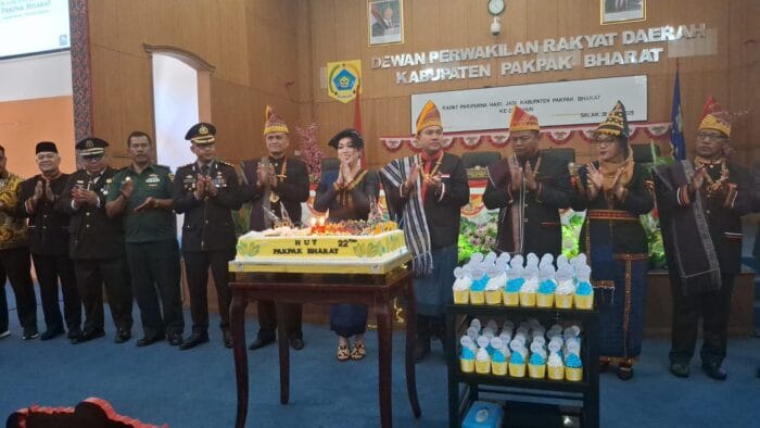 Bupati Franc Bernhard Tumanggor Pimpin Upacara Hari Jadi Ke-22 Kabupaten Pakpak Bharat