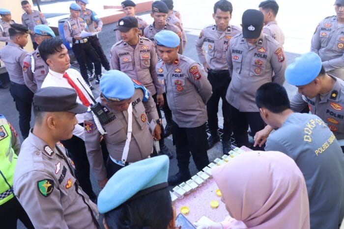 Propam Polda Sumut Gelar Ops Gaktibplin di Polres Sibolga, Tegakkan Disiplin Internal Polri