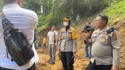 Polresta Deliserdang Amankan Kegiatan Eksekusi Lahan Bendungan Lau Simeme