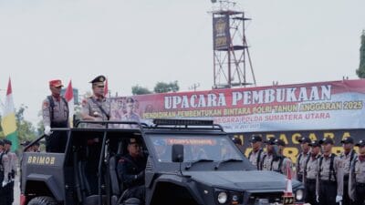Kapolda Sumut Pimpin Pembukaan Pendidikan Bintara