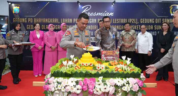 Kapolda Sumut Resmikan Sejumlah Fasilitas Baru di Mapolda