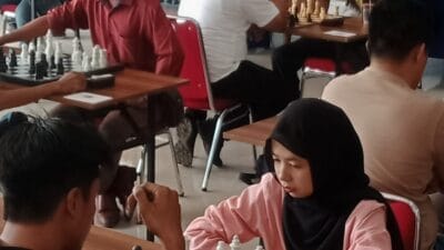 Turnamen Catur HUT RI Ke-80 PT Inalum Dibuka, 74 Peserta Ramaikan Ajang Bertabur Master Nasional