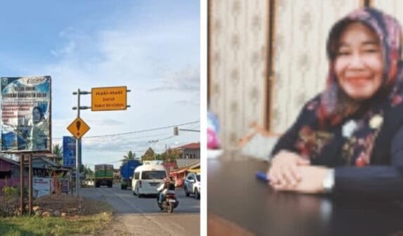 Baliho Forikan Ny Emiko Epyardi Tegak Berdiri Padahal Sudah 6 Bulan JFP Jadi Bupati Solok