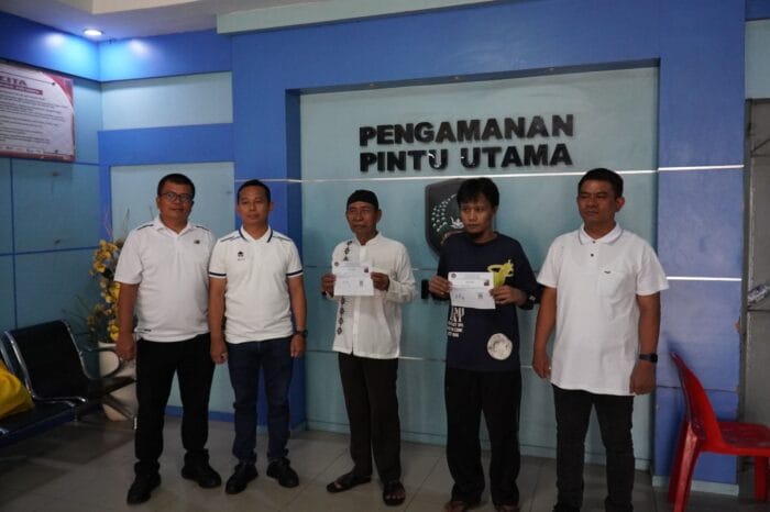 Dua Warga Binaan Rutan Kelas I Medan Terima Amnesti