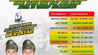 Kadis Bapenda Kunjungi Kecamatan Talawi Dalam Program Bupati Batu Bara “Sinergi Berlayar”