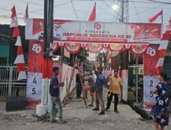 Warga Gang Nenas 7 Saling Kompak Agar HUT Kemerdekaan RI Bertambah Semarak