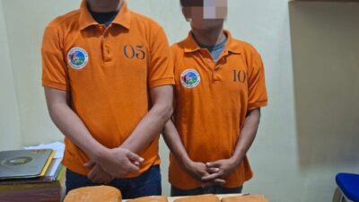 Sat Narkoba Polres Pelabuhan Belawan Gagalkan Peredaran 13 Kg Ganja, 2 Bandar Ditangkap