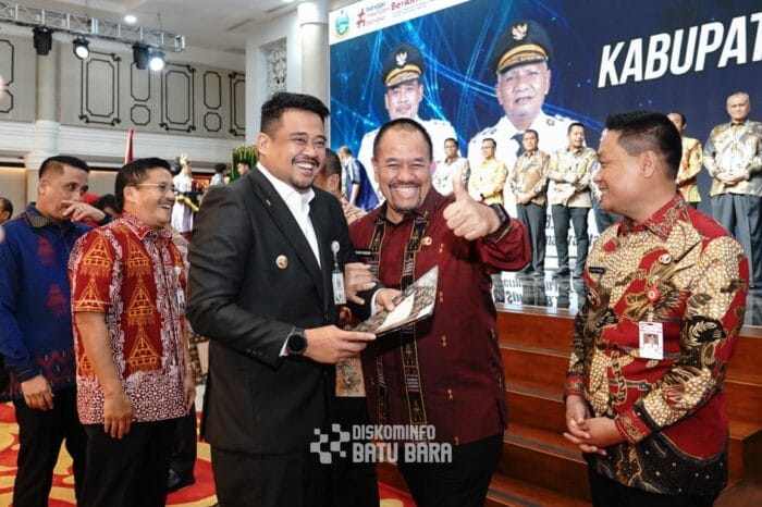 Bupati Batu Bara Hadiri Penyaluran DBH Oleh Gubsu