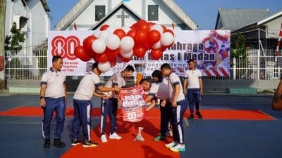 Rutan Kelas I Medan Gelar Pekan Olahraga dan Perlombaan HUT Ke-80 RI