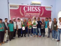 Chess Tournament HUT Ke-80 RI PT Inalum Resmi Ditutup, Hasilkan Pecatur Handal dan Terbaik