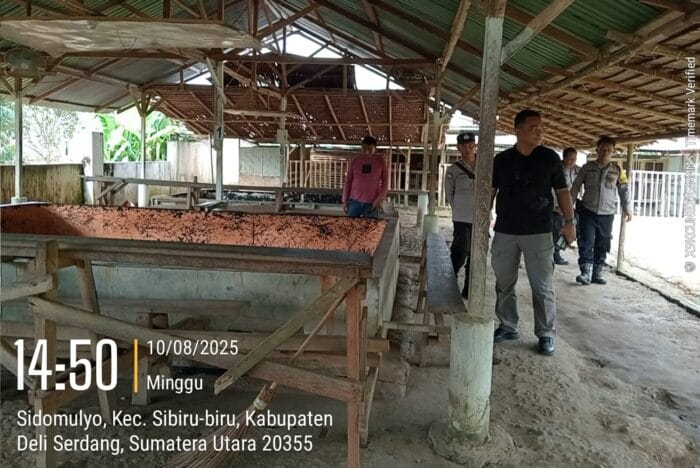 Personel Polsek Biru-biru Kembali Lakukan Monitoring di Lapak Judi Sabung Ayam dan Tembak Ikan