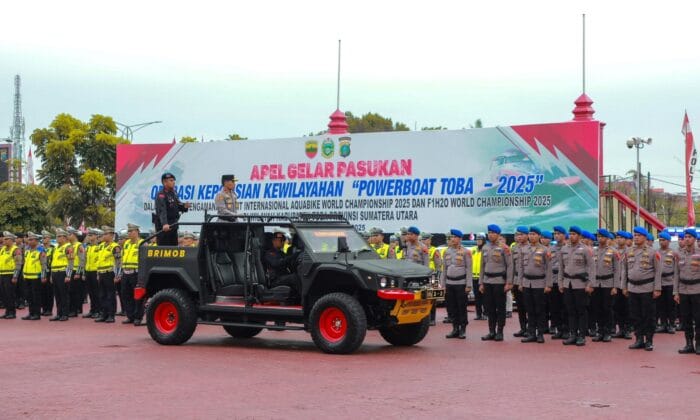 Apel Kesiapan Operasi “Powerboat Toba 2025”, Polda Sumut Pastikan Pengamanan Kelas Dunia