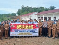 Kapolsek Sibabangun Ajak Siswa SMKN 1 Pulo Pakkat Cegah Bullying dan Bahaya Narkoba