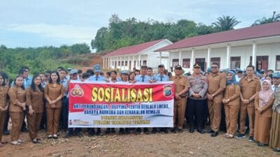 Kapolsek Sibabangun Ajak Siswa SMKN 1 Pulo Pakkat Cegah Bullying dan Bahaya Narkoba