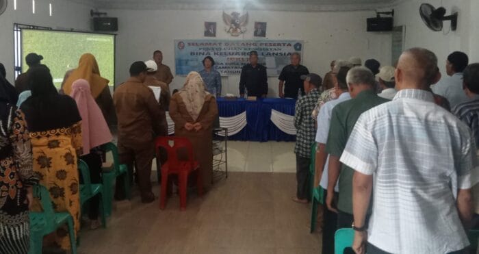 Pemerintah Desa Suka Makmur Gelar Sosialisasi Bina Keluarga Lansia 