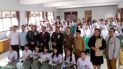 Bupati Karo Kunjungi SMK Kacaribu