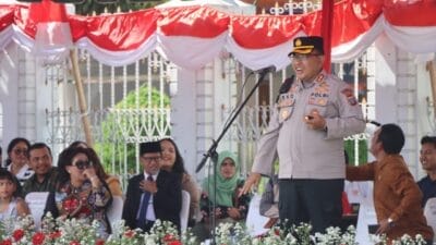 Pawai Anak Meriahkan HUT Ke-80 Kemerdekaan RI di Tanah Karo