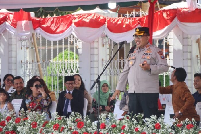 Pawai Anak Meriahkan HUT Ke-80 Kemerdekaan RI di Tanah Karo