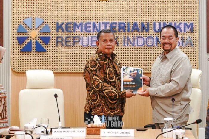 Kunjungi Kementerian UMKM RI, Bupati Batu Bara Perkenalkan Produk Unggulan