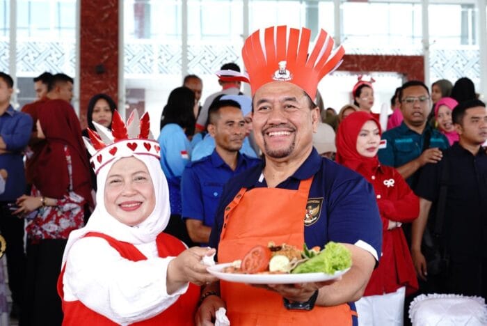 Semarakkan HUT Ke-80 RI, Bupati dan Wabup Batu Bara Ikuti Berbagai Perlombaan Seru