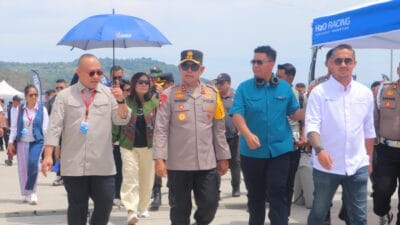 Kapolda Sumut Tinjau Pengamanan dan Kesiapan Event Aquabike & F1H2O di Danau Toba