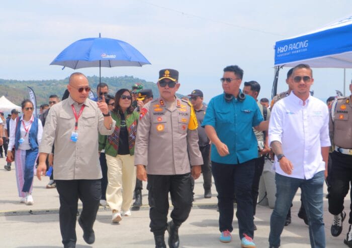 Kapolda Sumut Tinjau Pengamanan dan Kesiapan Event Aquabike & F1H2O di Danau Toba
