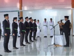 Bupati Antonius Ginting Kukuhkan Paskibra Kabupaten Karo