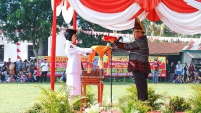 Peringati HUT Ke-80 RI, Pemkab Batu Bara Gelar Upacara Detik-detik Proklamasi dan Penaikan Bendera