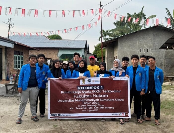 Mahasiswa UMSU Gelar KKN Ajak Masyarakat Hindari Dampak Trafficking dan Bahaya Narkoba