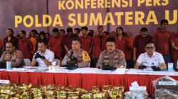 Perangi Narkoba di Sumut: 429 Kasus Terungkap, Ratusan Tersangka Dibekuk Polda Sumut