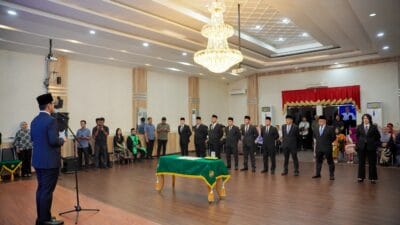 Rico Waas Lantik 9 Pejabat Pimpinan Tinggi Pratama
