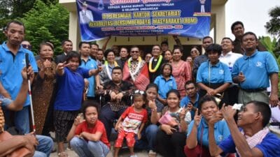 Bupati Tapteng Resmikan Kantor Sekretariat RBM Hephata HKBP Distrik IX