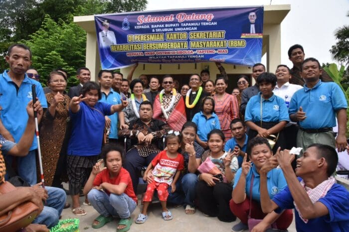 Bupati Tapteng Resmikan Kantor Sekretariat RBM Hephata HKBP Distrik IX