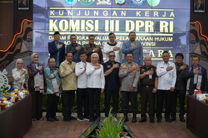 RDP Komisi III DPR RI dengan Forkopimda Sumut Soroti Overcrowding dan Hak Warga Binaan