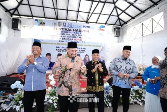 Dukung Seni Budaya Islam, Bupati dan Wakil Bupati Batu Bara Hadiri Festival Hadroh Batu Bara Bahagia