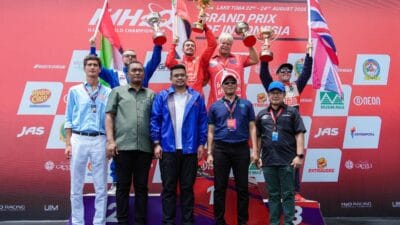 ITDC Sukses Gelar The Lake Toba GP 2025, Rusty Wyatt Menangi F1H2O Grand Prix of Indonesia