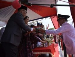 Pawai Defile Budaya Meriahkan Puncak Hari Jadi Ke-80 Tapteng