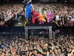 Puncak Hari Jadi Ke-80 Kabupaten Tapteng, Osen dan Pungxoaran Band Guncang Malam Hiburan Rakyat