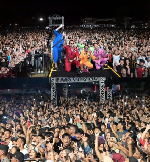 Puncak Hari Jadi Ke-80 Kabupaten Tapteng, Osen dan Pungxoaran Band Guncang Malam Hiburan Rakyat