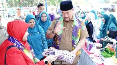 Bupati Batu Bara Apresiasi Desa Mekar Baru Atas Pelaksanaan Program UP2K