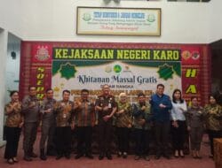 Kejari dan Baznas Kabupaten Karo Gelar Khitanan Massal Gratis Dalam Rangka HUT Ke-80 Kejaksaan RI