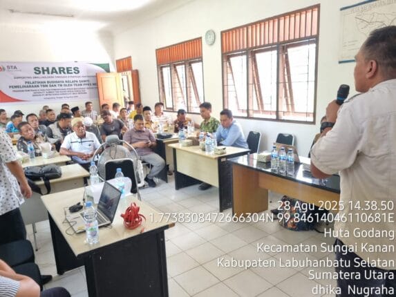 PT Sumber Tani Agung Laksanakan Pelatihan Budidaya Kelapa Sawit Kepada Poktan Mitra Hugo dan Maju Bersama