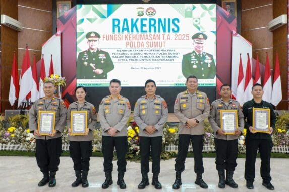 Gelar Rakernis Kehumasan, Bidhumas Polda Sumut Perkuat Peran Humas Sebagai Ujung Tombak Citra Polri