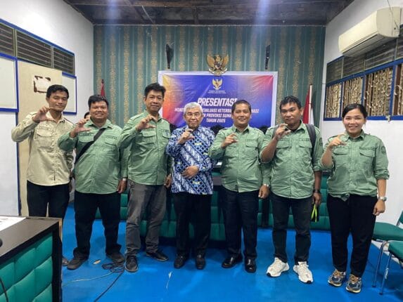 Diskominfo Tapteng Ikuti Monev di Komisi Informasi Provinsi Sumut